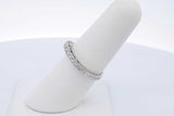 0.16cttw Diamond Ring In 18k White Gold 2.8 Grams Size 6.5 Eb0926wxzde