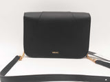 Versace Virtus Leather Black Handbag Aa0525wxzsa