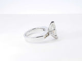 3.07 Ctw Marquise Diamond & 14k Gold Engagement Ring 7.8g Size 5.75 Fw0426pzxzdu