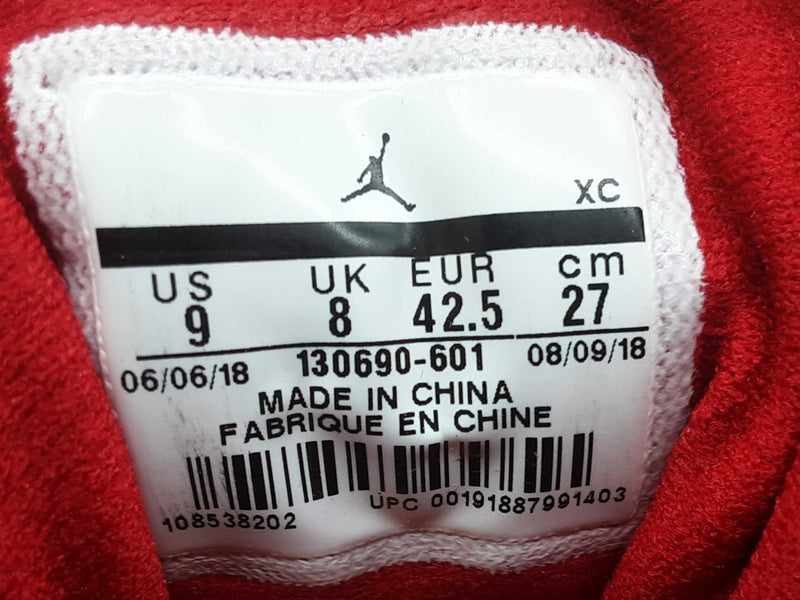 Air Jordan 130690-601 12 Retro Gym Red Shoes Size Us 9 M Do0825lxzde
