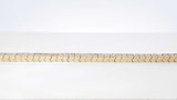 2.2 Cttw Diamond & 14k Yellow Gold Tennis Bracelet 23g 7.5 Inch Fw0526owxdzdu