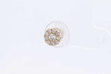 0.28cttw Diamond Stud Earring In 14k Yellow Gold 0.7 Grams Eb0126lxzdu