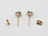2.34 Cttw Lab Grown Diamonds 14k Yellow Gold 1.2g Stud Earrings Do0826poxde