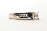 Approx 0.62 Ctw Diamonds 14k Wg 6.8g Ring Size 8 Do0924rxzde