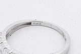 0.9cttw Lab Grown Emerald Cut Diamond Ring 14k White Gold Size 6.75 Eb0826prxsa