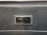 Prada Lux Portfolio In Black Saffiano Leather Fw0926oxzdu
