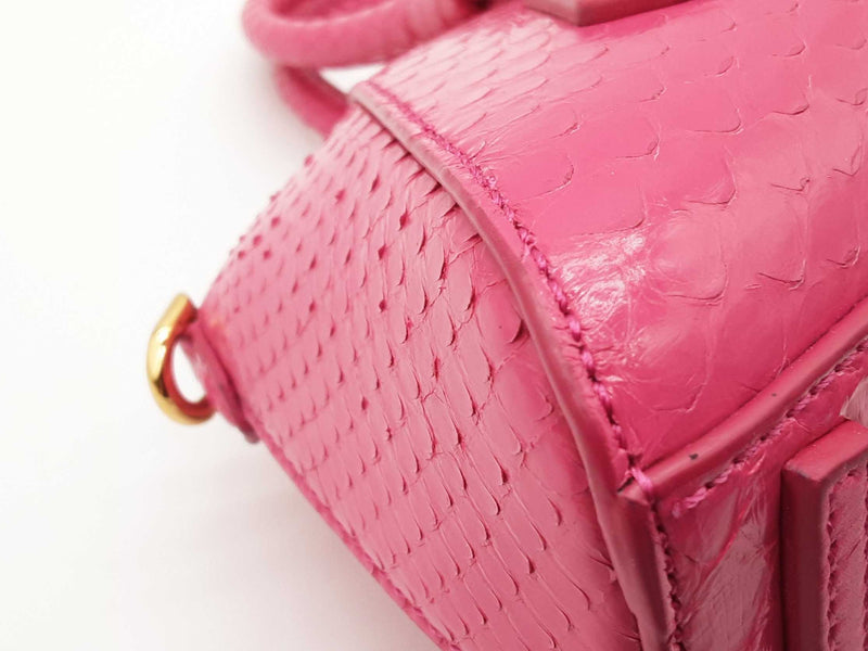 Givenchy Pink Snake Skin Mini Antigona Handbag Sd0825rzxde