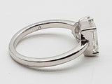 2.00 Cttw Lab Grown Diamonds 14k White Gold 4.5g Ring Size 7 Do0726lxrxde