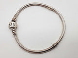 Pandora Moments 0.925 Sterling Silver Snake Bracelet 7 In Do0425lrde