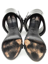 Giuseppe Zanotti Buckle Black Patent Leather Heels Size Eu 36 Do0725lorde