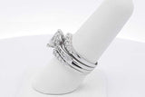 2.3cttw Diamond Ring In 14k White Gold 8.6 Grams Size 7 Eb0126lxxzsa