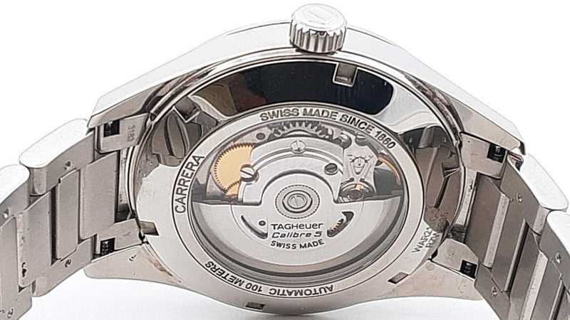 Tag Heuer Carrera Stainless Steel Automatic 39mm Watch Fw1224rxzdu