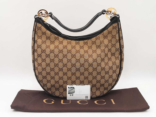 Gucci Twins Hobo Bag In Gg Monogram Canvas Fw0625orzdu