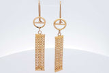 18k Yellow Gold Filigree Dangle Earrings 8.2 Grams Eb0526cxzsa