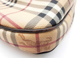 Burberry Brooklyn Hobo Bag In Haymarket Check Coated Canvas Fw0426ozxdu