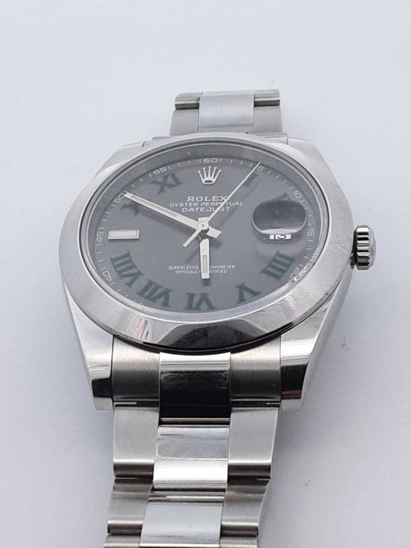 Rolex Oyster Perpetual Datejust 41mm Stainless Steel Watch Sd1224ezxzsa