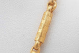 23k Yellow Gold Rolo Chain Necklace 30.3 Grams 20 Inch Eb0726wrxzsa