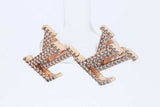 Louis Vuitton Lv Iconic Gold Tone Stud Earrings Eb0726lcrde