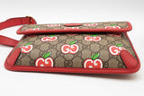 Gucci Supreme Monogram Gg Apple Motif Belt Bag Size 85/34 Eb0926worde