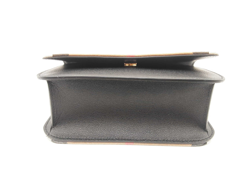 Burberry Madison Check And Leather Crossbody Sd0525orzsa