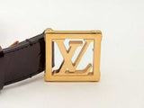 Louis Vuitton Frame Monogram Vernis Patent Leather Belt Fw0125lxzsa