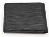 Louis Vuitton Lv Circle Epi Leather Wallet Black Aa0626ozxsa