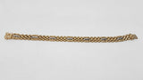 .28ctw Diamonds 10k Yellow Gold 23 Grams 8 In Bracelet Sd0226llzxdu