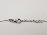 1.30 Cttw Lab Grown Diamonds 0.925 Silver 5.4g Cross Pendant Necklace 19 In Do0325llrde