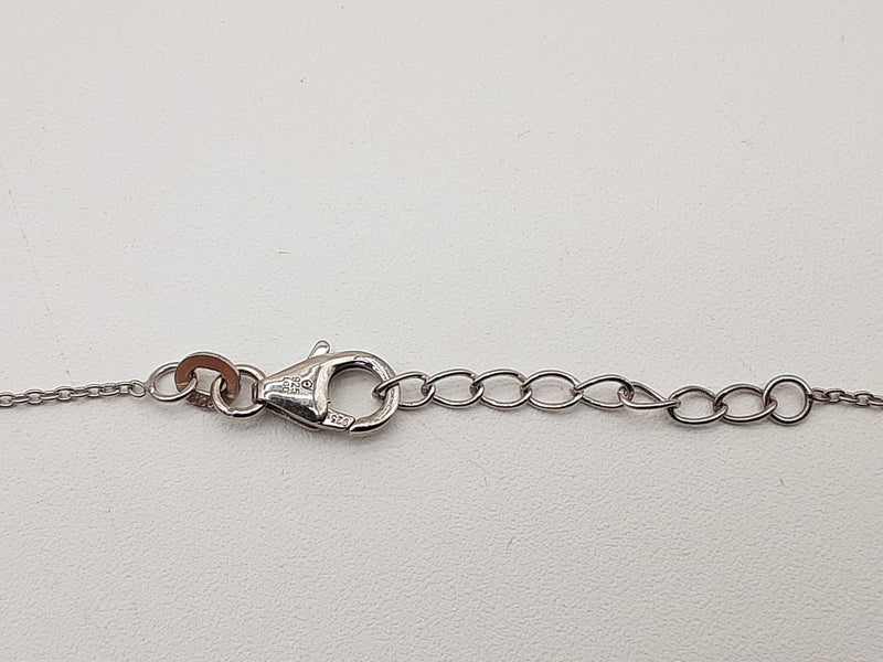 1.30 Cttw Lab Grown Diamonds 0.925 Silver 5.4g Cross Pendant Necklace 19 In Do0325llrde