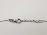 1.30 Cttw Lab Grown Diamonds 0.925 Silver 5.4g Cross Necklace 19 In Do0325llpde