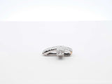 1.62 Cttw Diamond & 14k White Gold Cross Pendant 2.1 Grams Fw0325wprdu