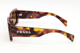 Prada Spr A07  Sunglasses In Mahogany & Violet Eb1225rxde