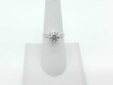 2.0 Dwt Lab Grown Diamond 2.5 Grams 14k Yellow Gold  Size 7 Mk1225issmia