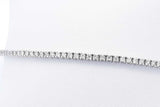 Approx. 1.0ctw Lab Grown Diamond Tennis Bracelet Sterling Silver 5.5g Eb1124llwdu