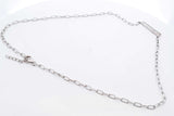 0.88ctw Lab Grown Diamond Pendant Necklace In Sterling Silver 6.66g Eb0325spdu