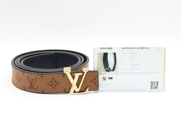 Louis Vuitton Lv Initiales Reverse Monogram Belt Fw0325lordu