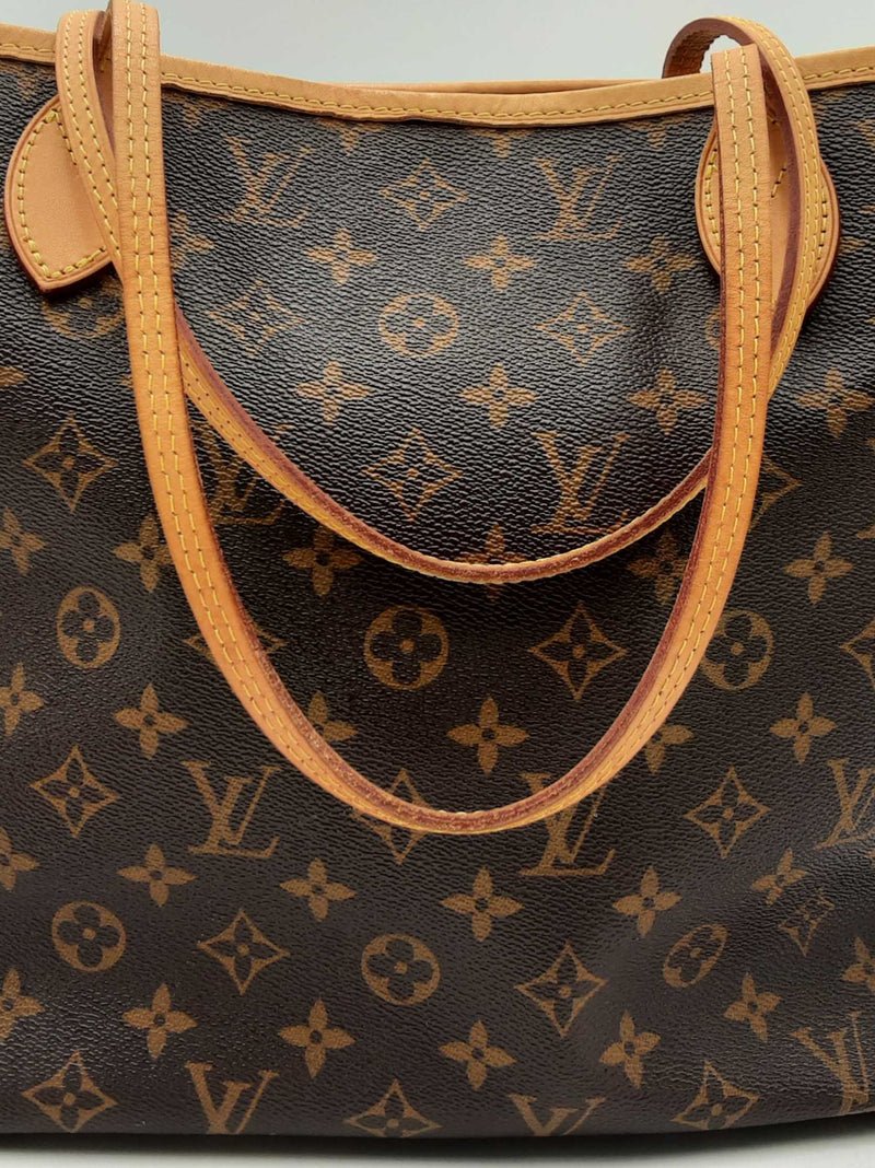 Louis Vuitton Neverfull Tote Bag In Lv Monogram Coated Canvas Fw0125exzdu