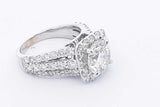 7.06cttw Diamond Wedding Set In 14k White Gold 13.5 Grams Size 7.25 Eb0326crxzdu