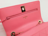 Chanel Trendy Cc Wallet On Chain Bright Pink Leather Crossbody Bag Do0126wxzxde