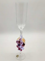 Murano Grape Glass Champagne Flute Do0125wxde