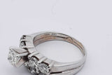 1.8cttw Diamond Ring In 14k White Gold 7.5 Grams Size 7.75 Eb0925loxzsa