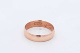 18k Rose Gold Ring 3.9 Grams Size 7.75 Eb0924lwxsa