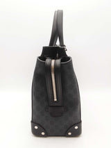 Gucci Gg Supreme Monogram Selleria Calfskin Tote Bag Sd0725pzxsa