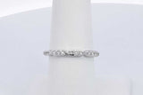 0.3ctw Lab Grown Diamond Ring In 10k White Gold 1.9 Grams Size 7 Eb0625lwodu