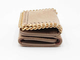 Stella Mc Cartney Falabella Wallet In Neutral Beige Vegan Leather Fw0926lzxdu