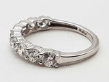1.08 Cttw Lab Grown Diamonds 14k White Gold 2.26g Ring Size 6.75 Do0726rcrde