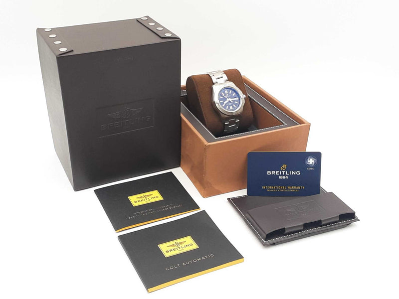 Breitling Colt Stainless Steel Automatic 44mm Watch Fw0725