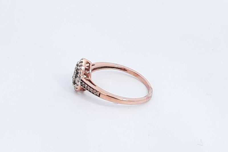 Approx. 0.47ctw Diamond Ring In 10k Rose Gold 2.1 Grams Size 7.25 Eb0324lxzsa