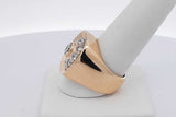 1.14cttw Diamond 10k Yellow Gold Ring 25.1 Grams Size 9.5 Eb0626lxrxsa