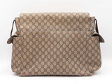 Gucci Large Diaper Changing Bag In Gg Supreme Coated Canvas Fw0126wzxdu